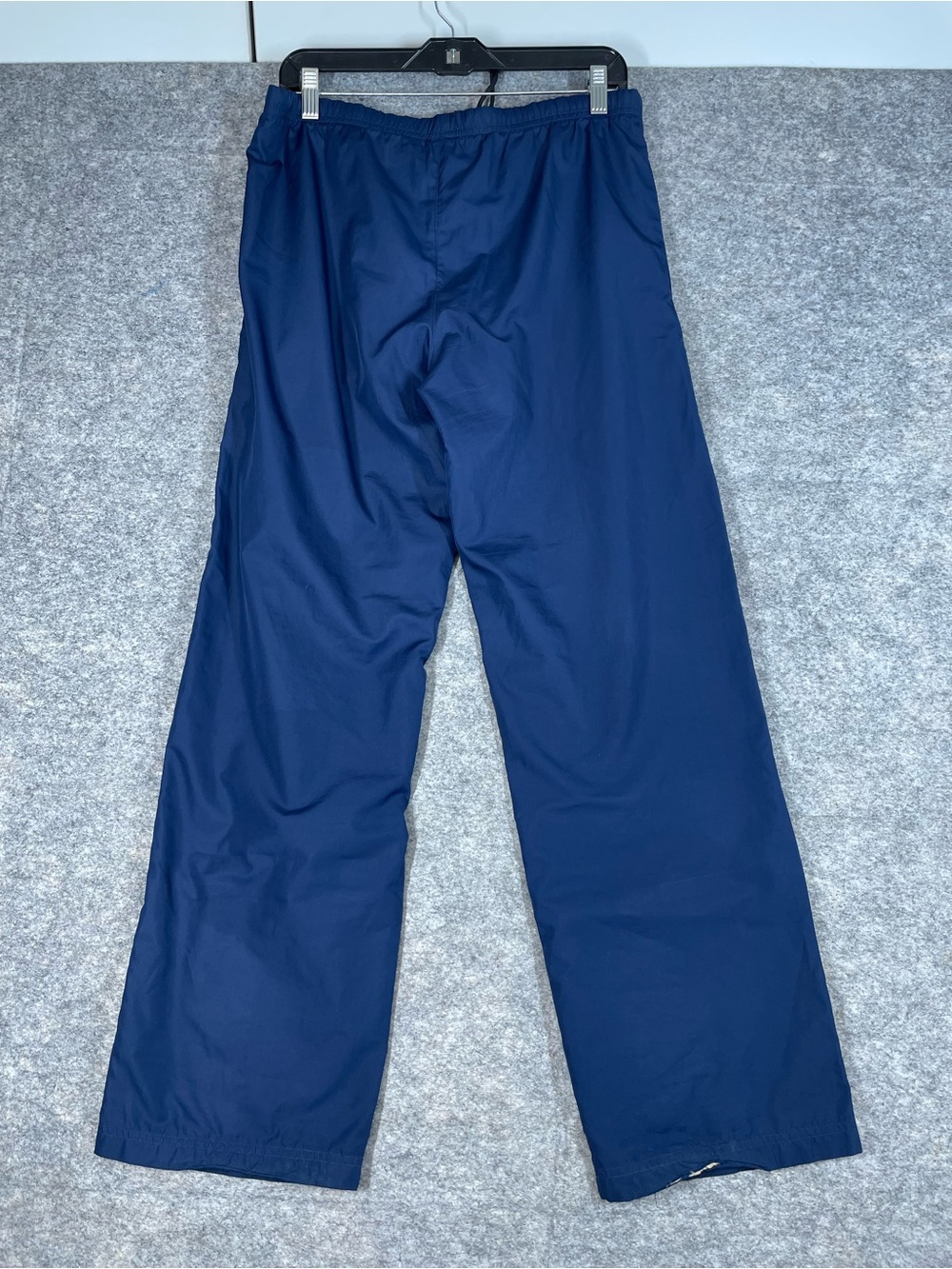 Vintage Y2K Adidas Track Pants Blue Small Athletic Windbreaker Joggers Training - Picture 14 of 15